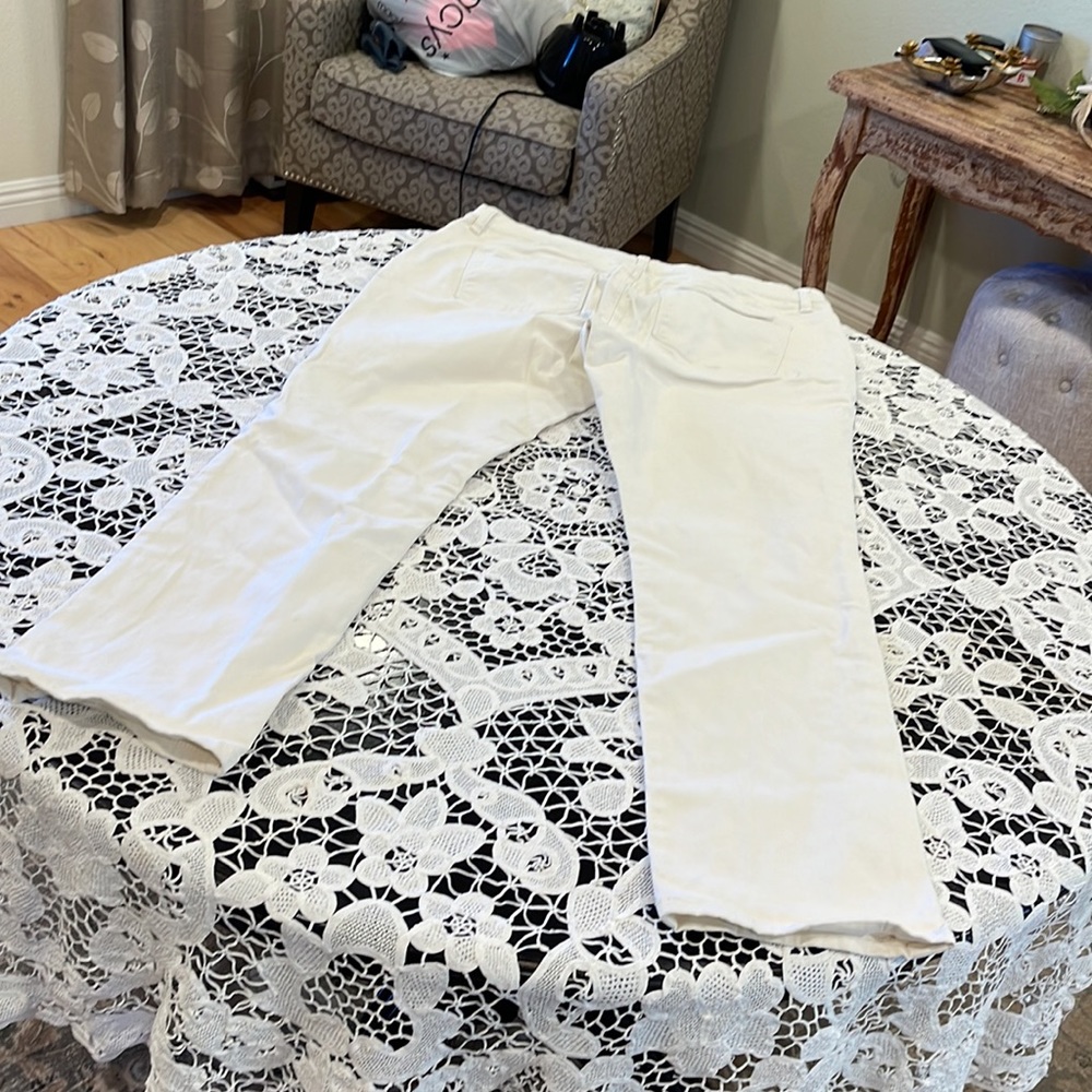 Ralph Lauren casual cream color pants - Picture 4 of 6
